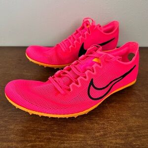 Nike Zoom Mamba 6 Track & Field Distance Spikes DR2733-600 Hyper Pink Size 9